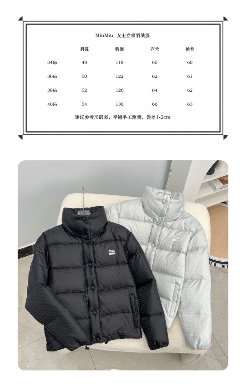 Miu Miu Down Jackets